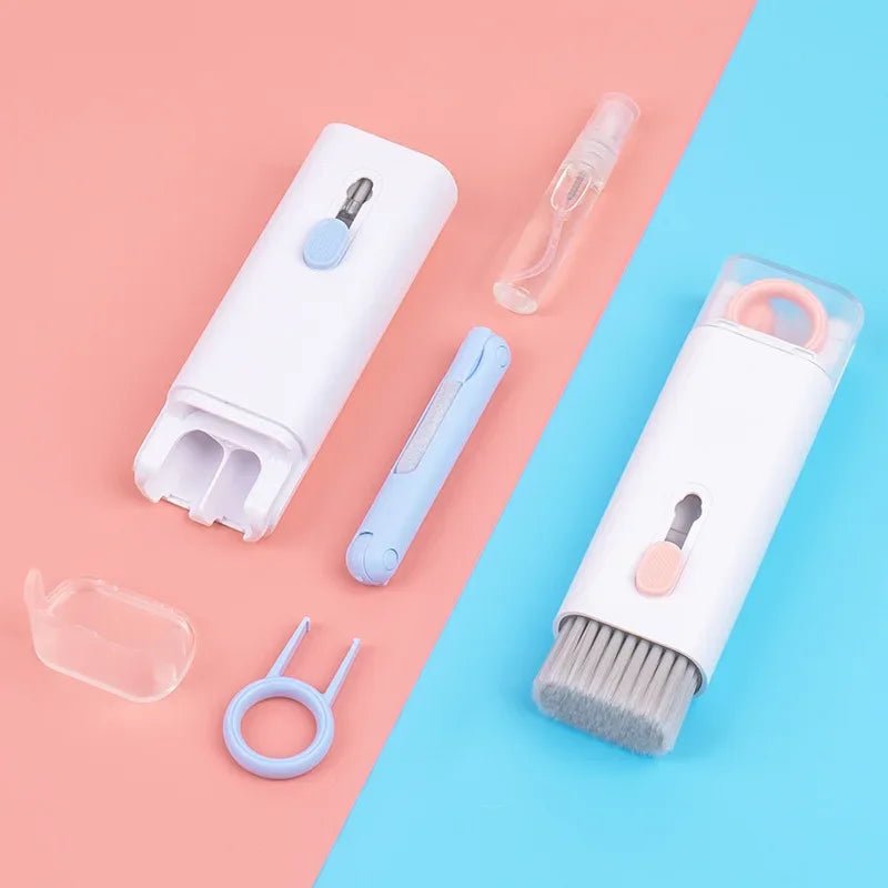 Kit de Limpieza Multifuncional 7 en 1 para Teclados, Auriculares y Smartphones - Zumo Trends