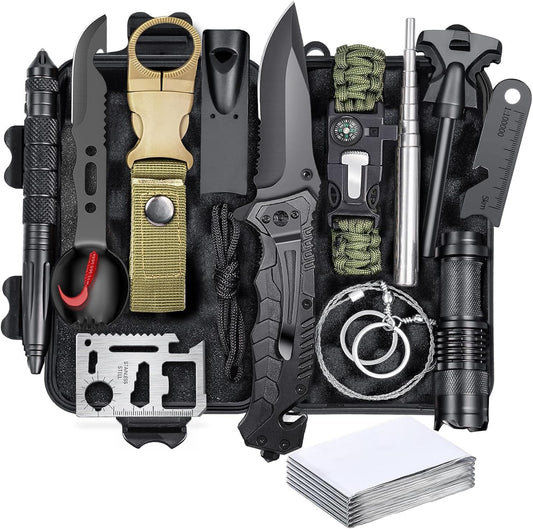 Kit de Supervivencia Táctico 13 en 1 - ¡Esencial para el Rally y tus Aventuras! - Zumo Trends