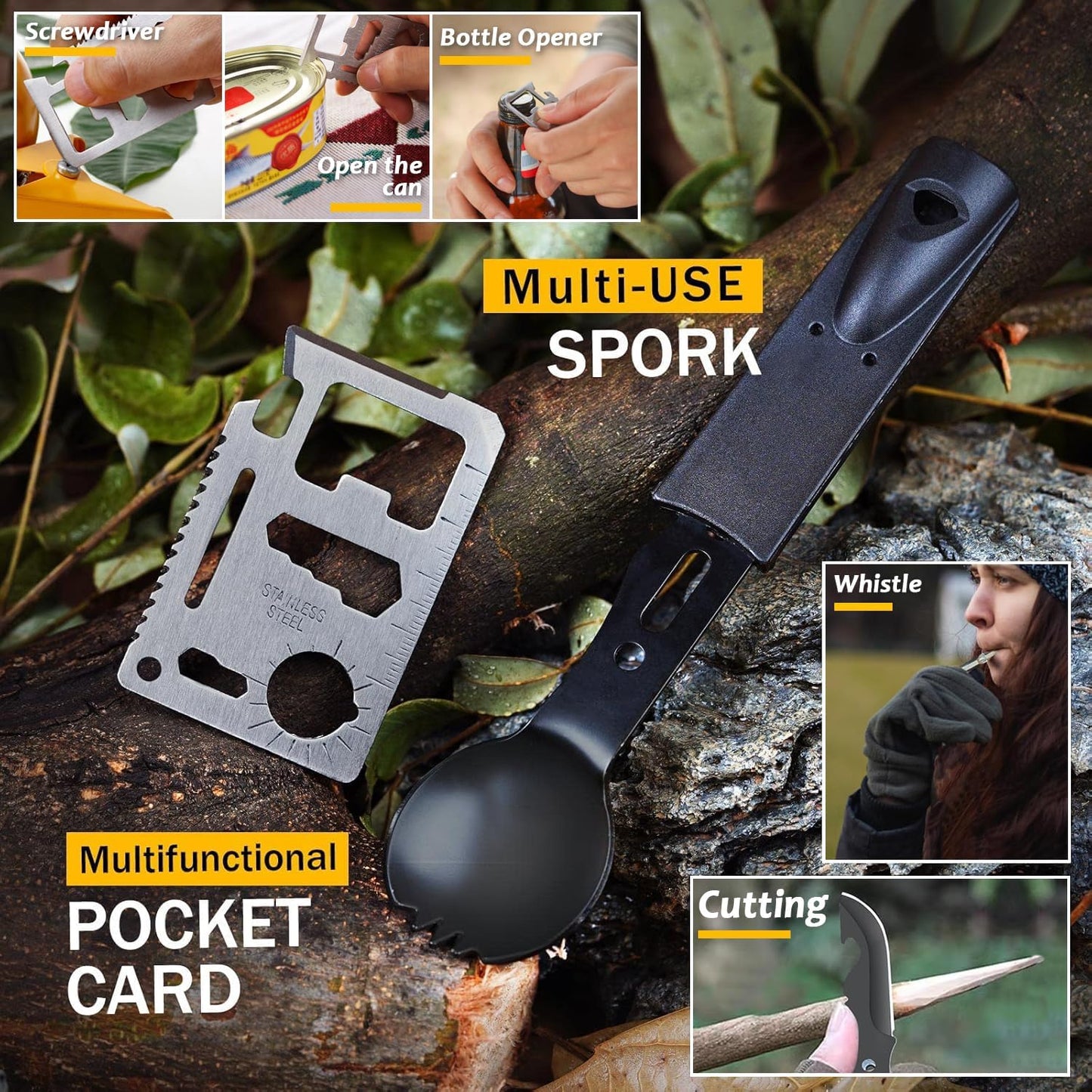 Kit de Supervivencia Táctico 13 en 1 - ¡Esencial para el Rally y tus Aventuras! - Zumo Trends